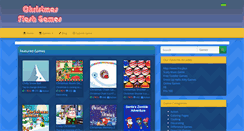 Desktop Screenshot of christmasflashgames.com